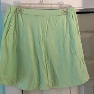 Fresh Produce lime green M skirt with pockets